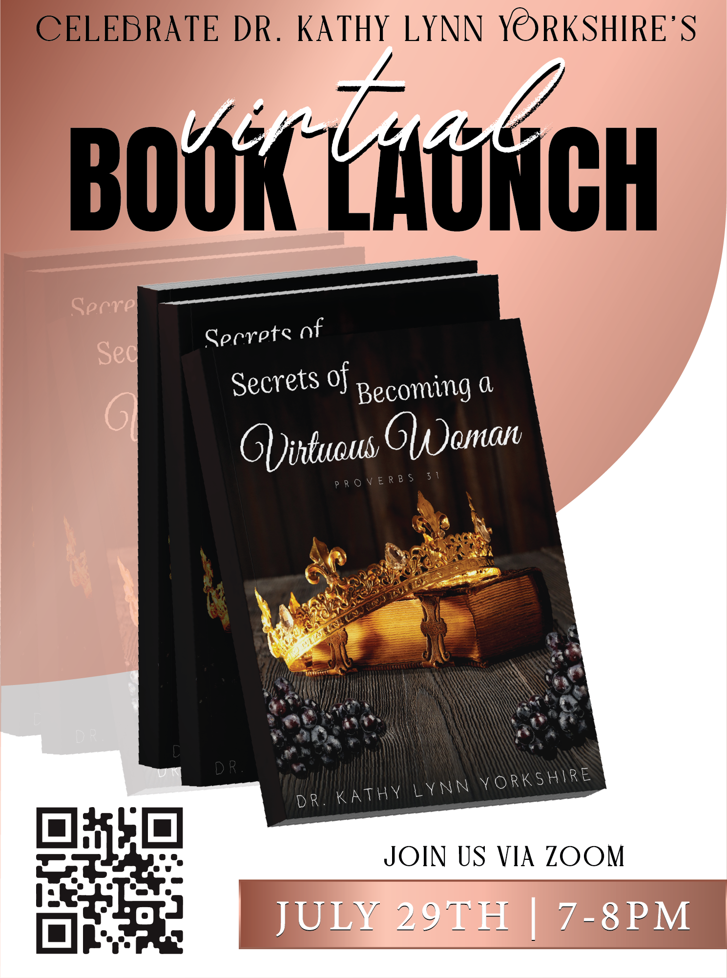 E Flyer for Book Launch (1)