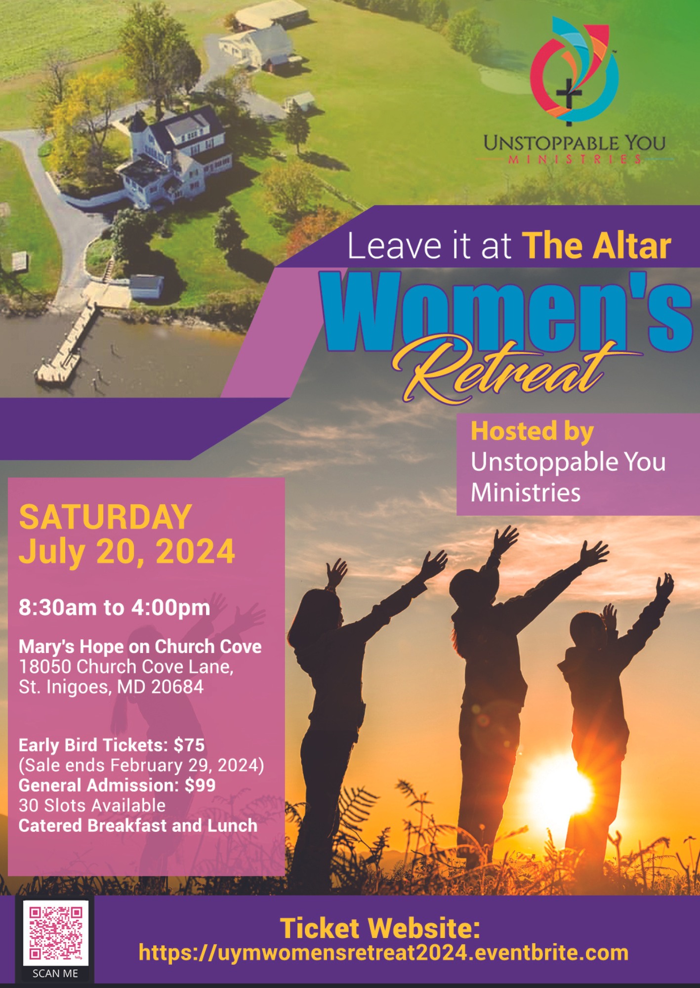 Leave it at the Alter Women's Retreat Flyer